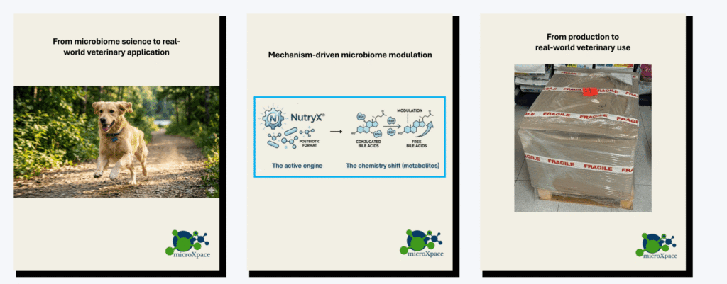 NutryX® Advances Microbiome Innovation from Scientific Breakthrough to Veterinary Reality